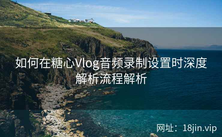 如何在糖心Vlog音频录制设置时深度解析流程解析