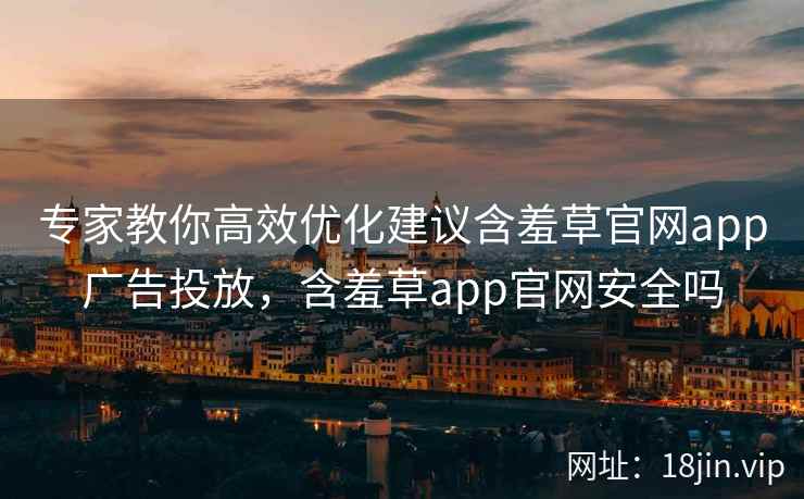 专家教你高效优化建议含羞草官网app广告投放，含羞草app官网安全吗