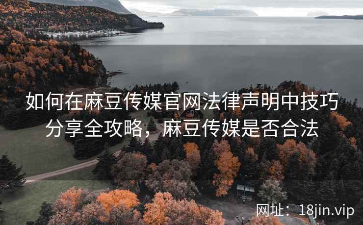 如何在麻豆传媒官网法律声明中技巧分享全攻略，麻豆传媒是否合法